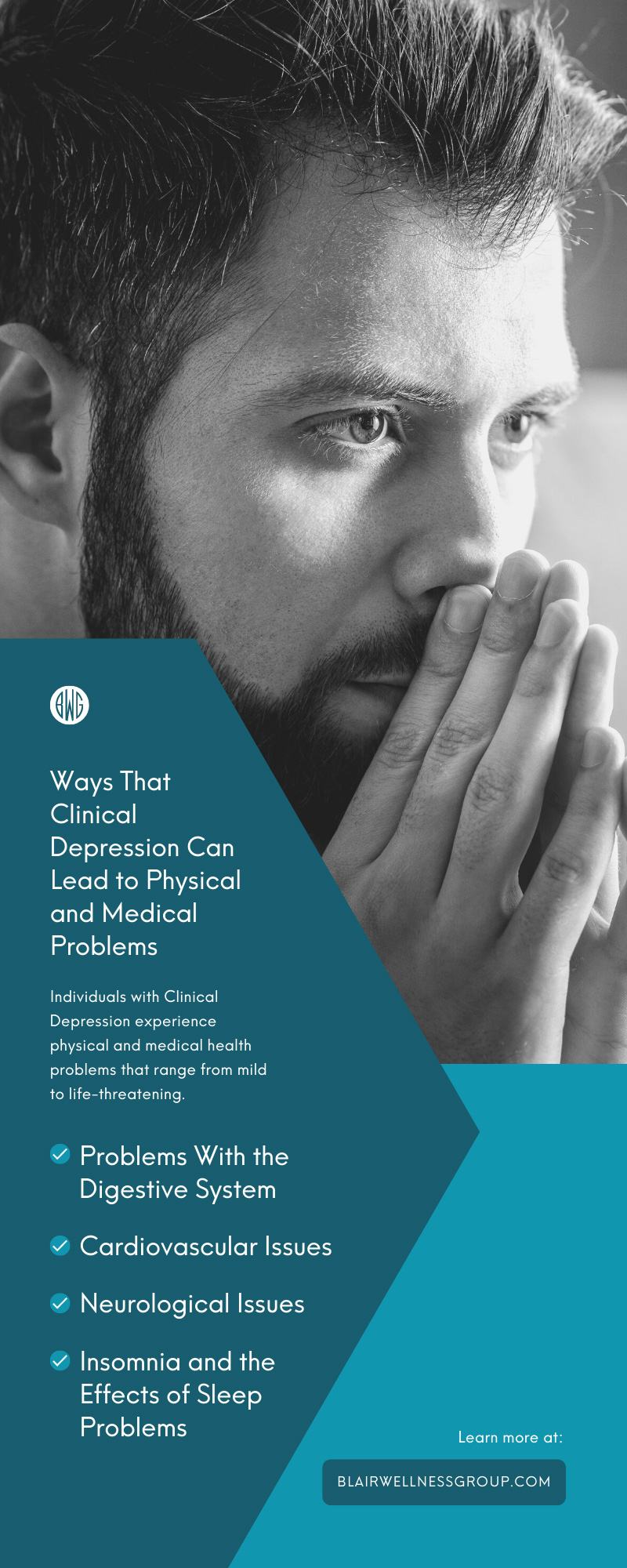 Ways That Clinical Depression Can Lead to Physical and Medical Problems