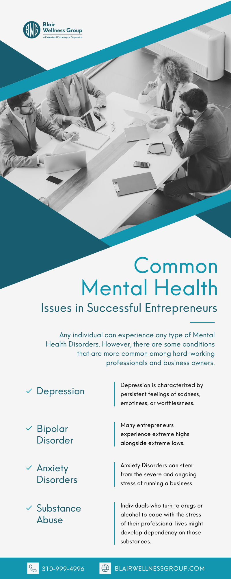 The Link Between Entrepreneurship and Mental Health Conditions