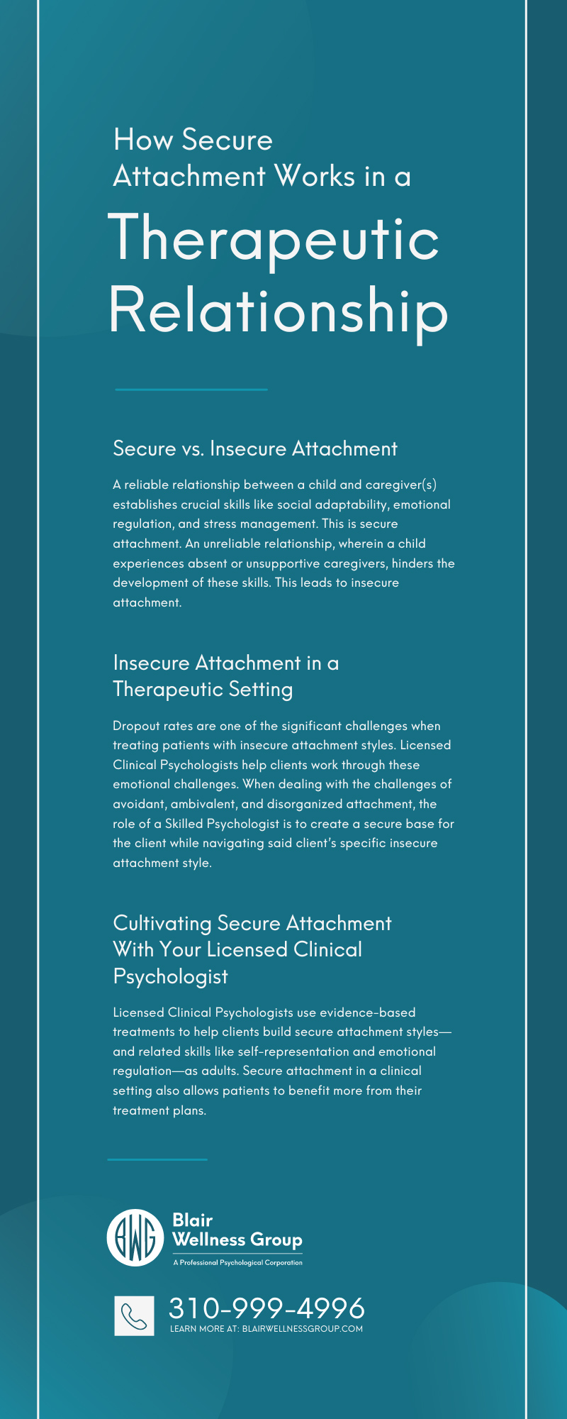 How Secure Attachment Works in a Therapeutic Relationship