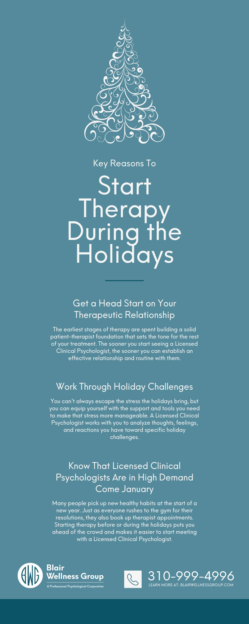 Key Reasons To Start Therapy During the Holidays